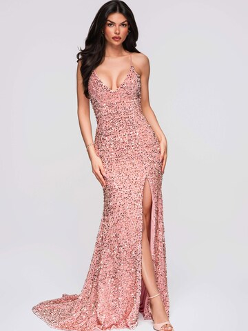 Ombre Abendkleid‌‌‌ in Pink