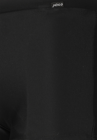 ZigZag Badehose 'Zack' in Schwarz