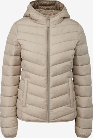 QS Jacke in Beige: Vorderseite