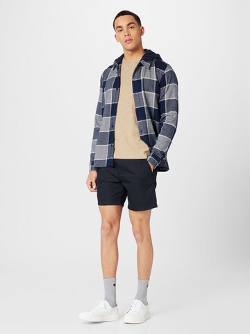 Abercrombie & Fitch Regular Shorts in Schwarz