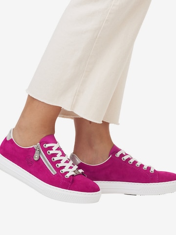 Rieker Sneaker low 'L59L1' i pink