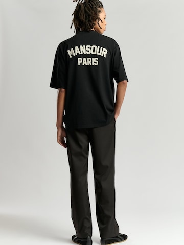 Mansour Shirt 'Paris College T-shirt' in Schwarz