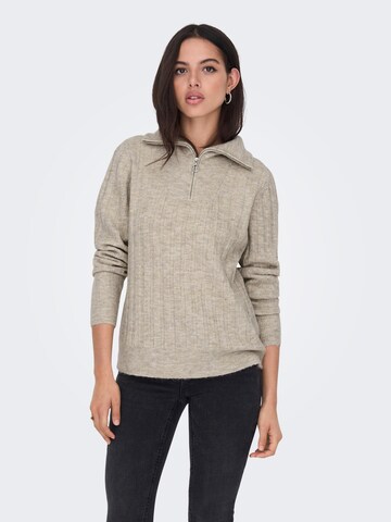 ONLY Sweater in Grey: front