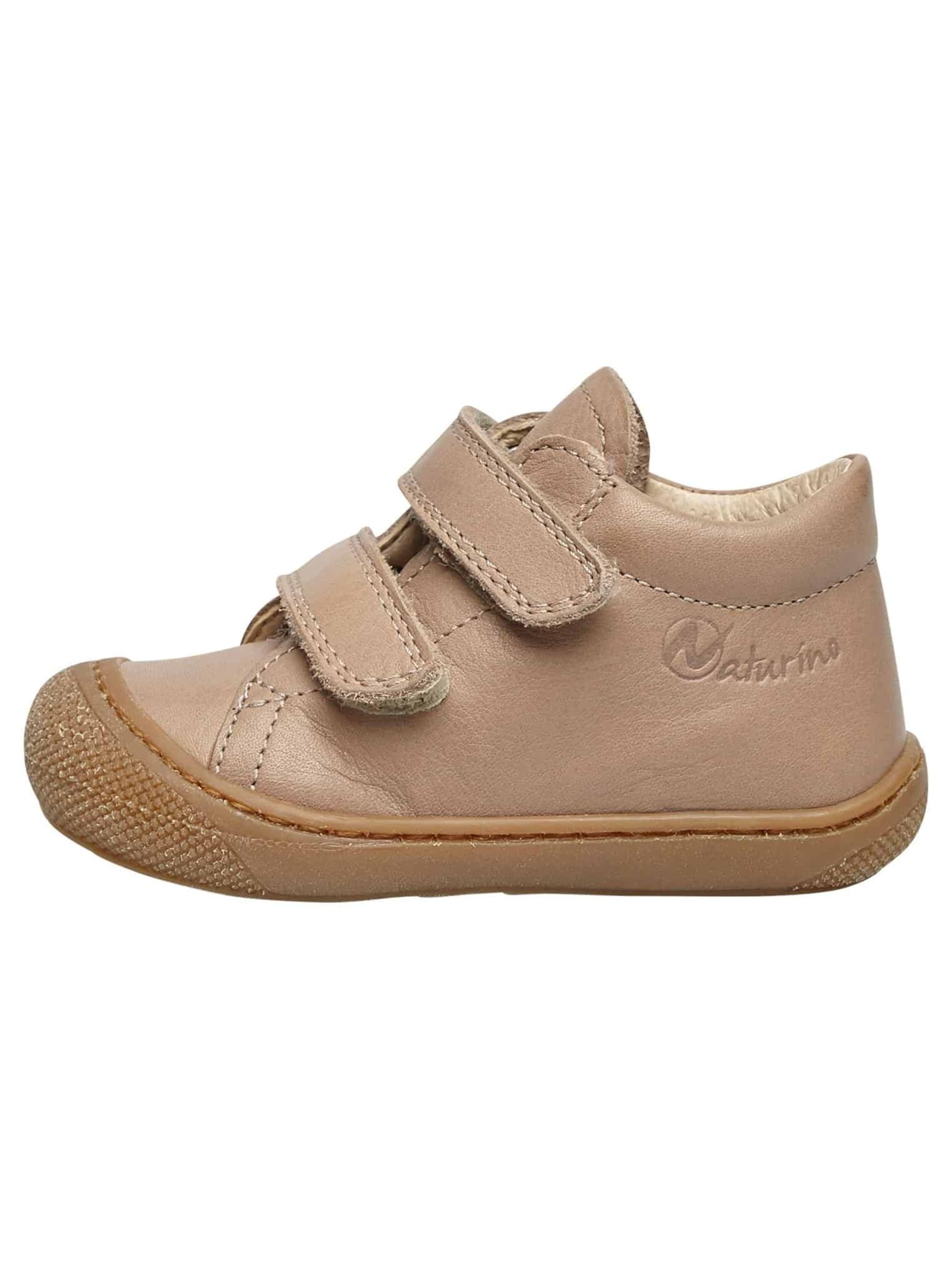 NATURINO Sneakers 'COCOON VL' in Beige: voorkant
