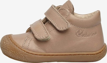 NATURINO Sneakers 'COCOON VL' in Beige: voorkant