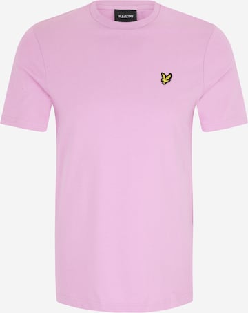 T-Shirt Lyle & Scott en rose : devant