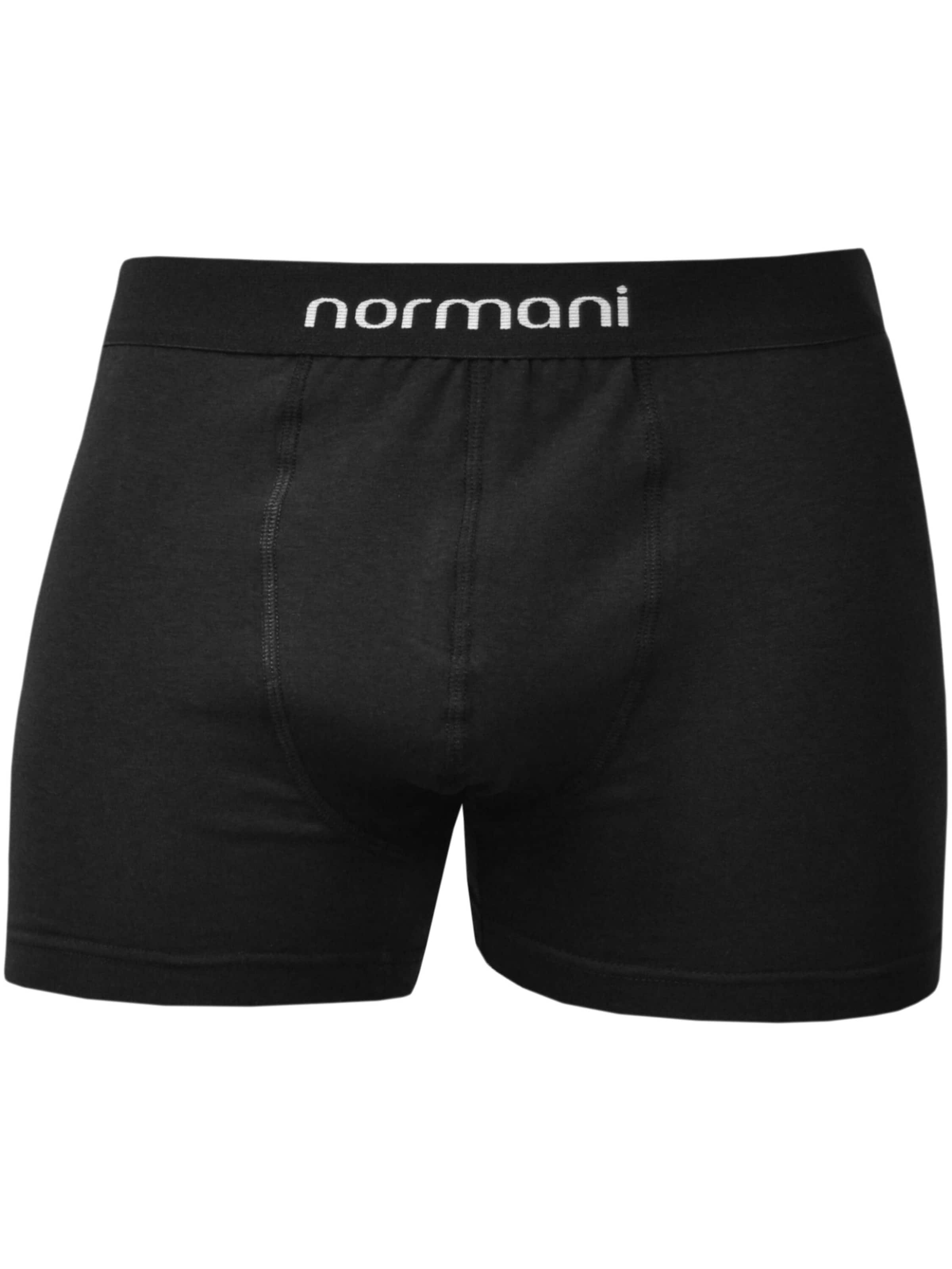 Boxers normani en noir : devant