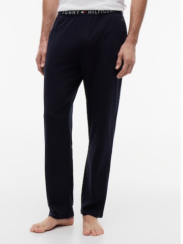 Tommy Hilfiger Underwear Пижамные штаны в Синий: спереди