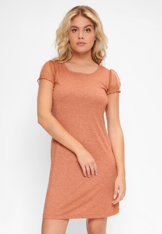 LingaDore Nightgown 'Sierra' in Brown: front