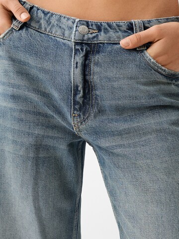 Loosefit Jean Bershka en bleu