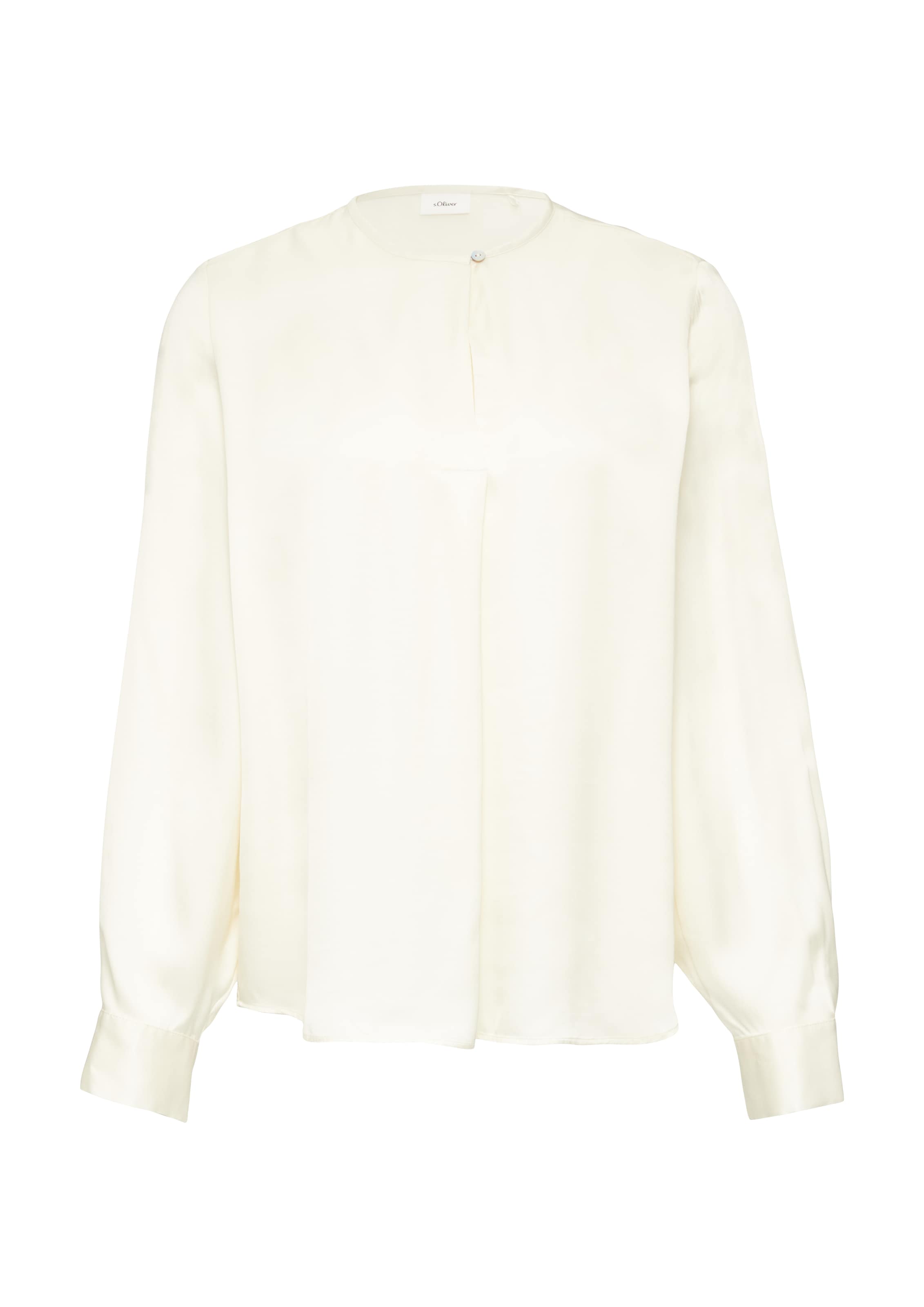 s.Oliver BLACK LABEL Bluse in Beige: Vorderseite