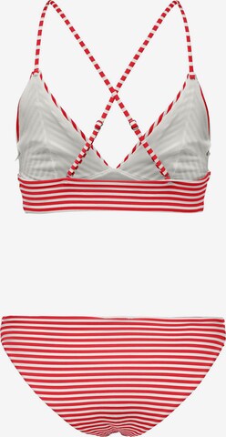 ONLY Triangle Bikini 'Kitty' in Red