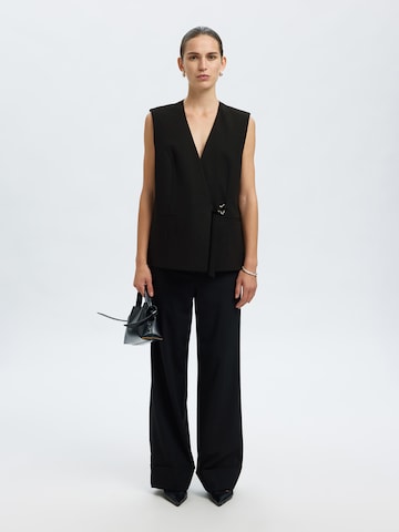 SELECTED - Chaleco 'SLFAILA' en negro