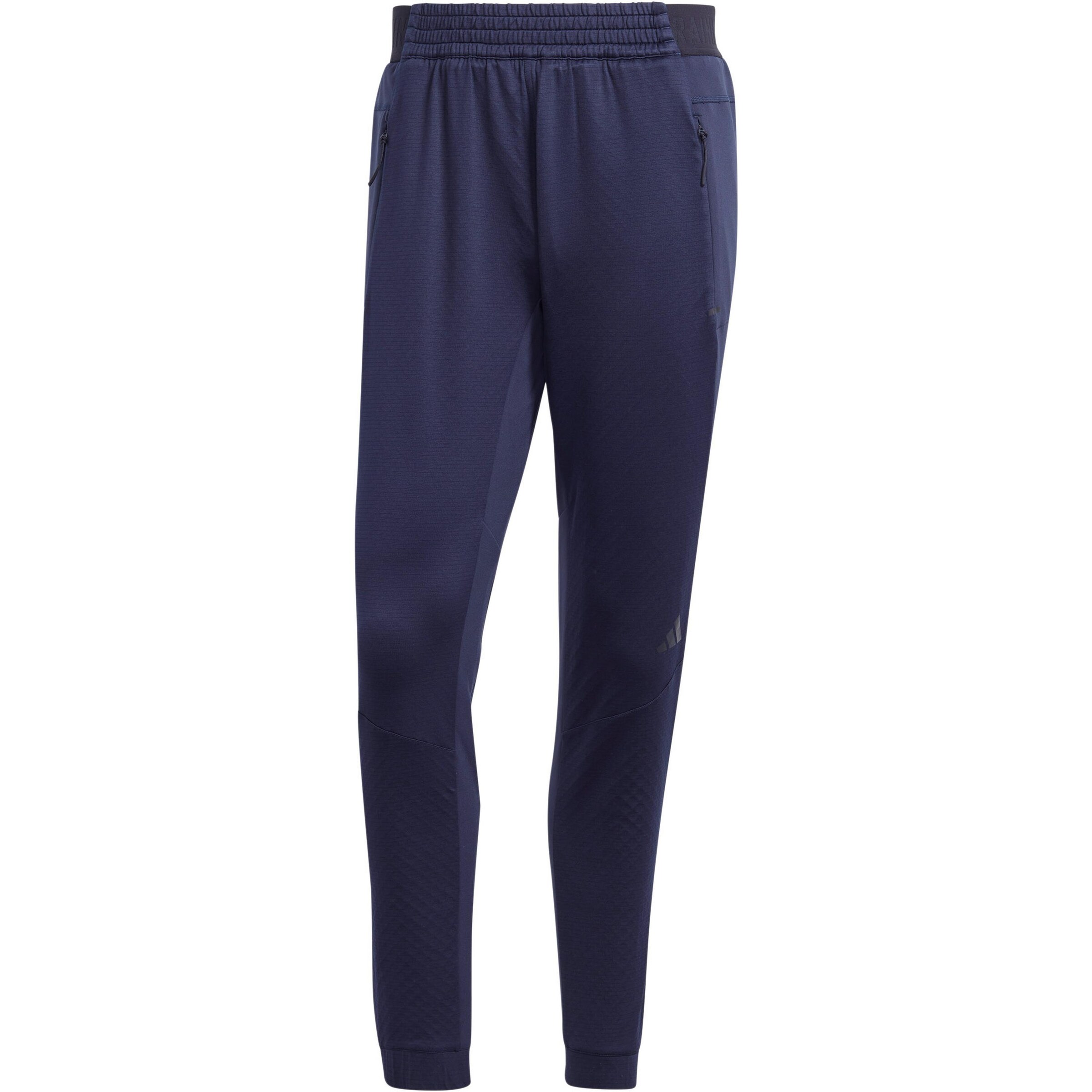 ADIDAS PERFORMANCE Slimfit Sporthose 'D4T' in Blau: Vorderseite