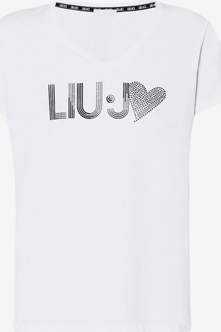 T-shirt Liu Jo en blanc : devant