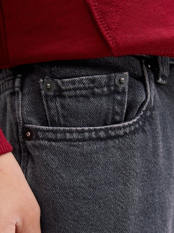 Jack & Jones Junior - regular Vaquero 'JJIALEX JJCLASSIC SQ 137 JNR' en negro