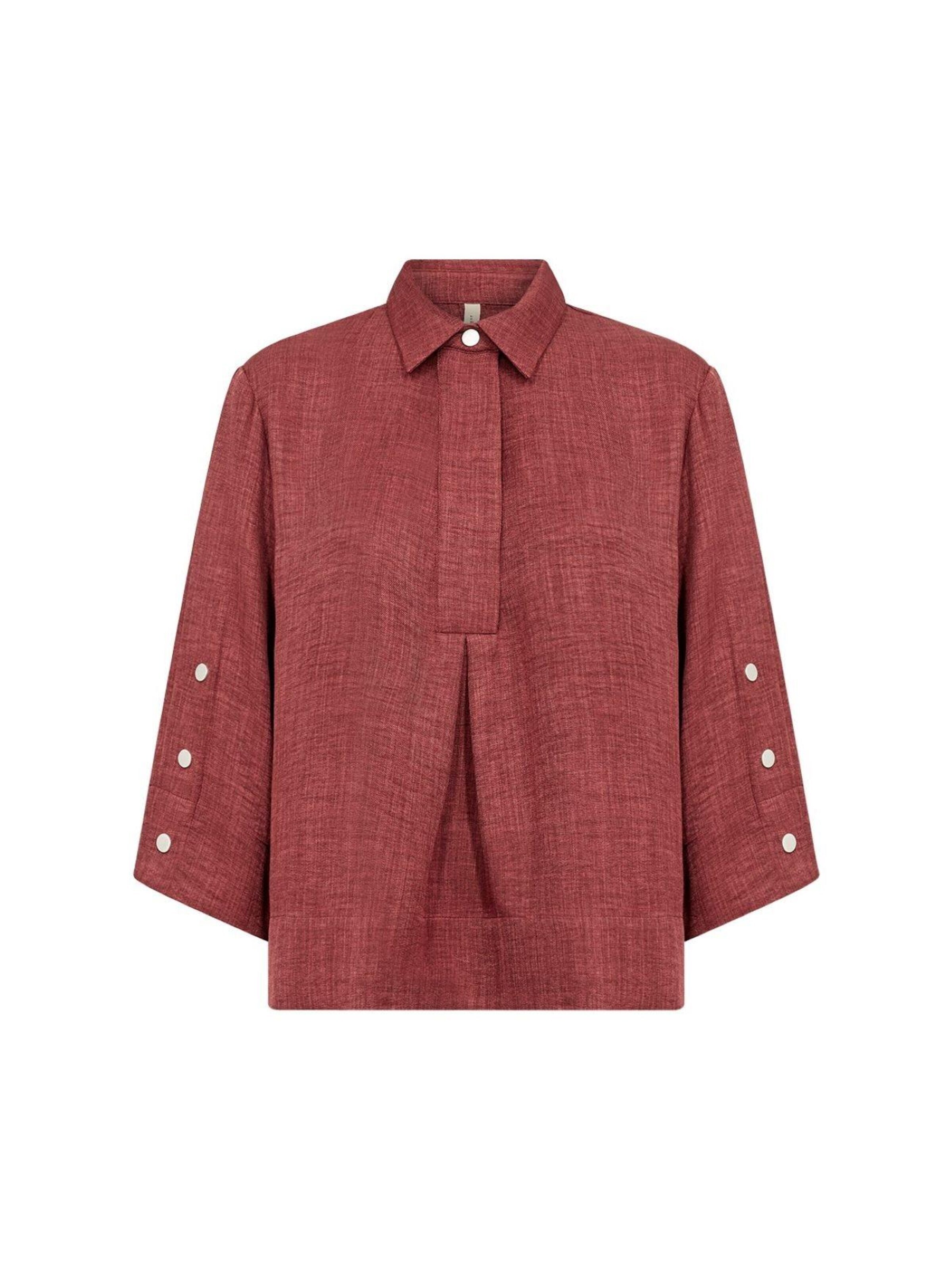 Soyaconcept Blouse 'SC-Charissa 5 Oxblood blouse' in S in Bordeaux, Item view