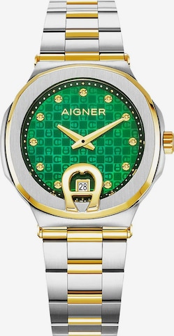AIGNER Analoguhr in Silber: Vorderseite