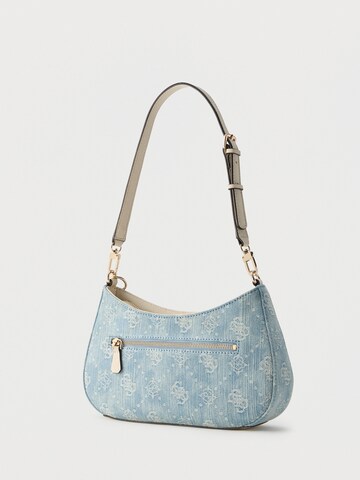 GUESS Schultertasche 'Noelle' in Blau