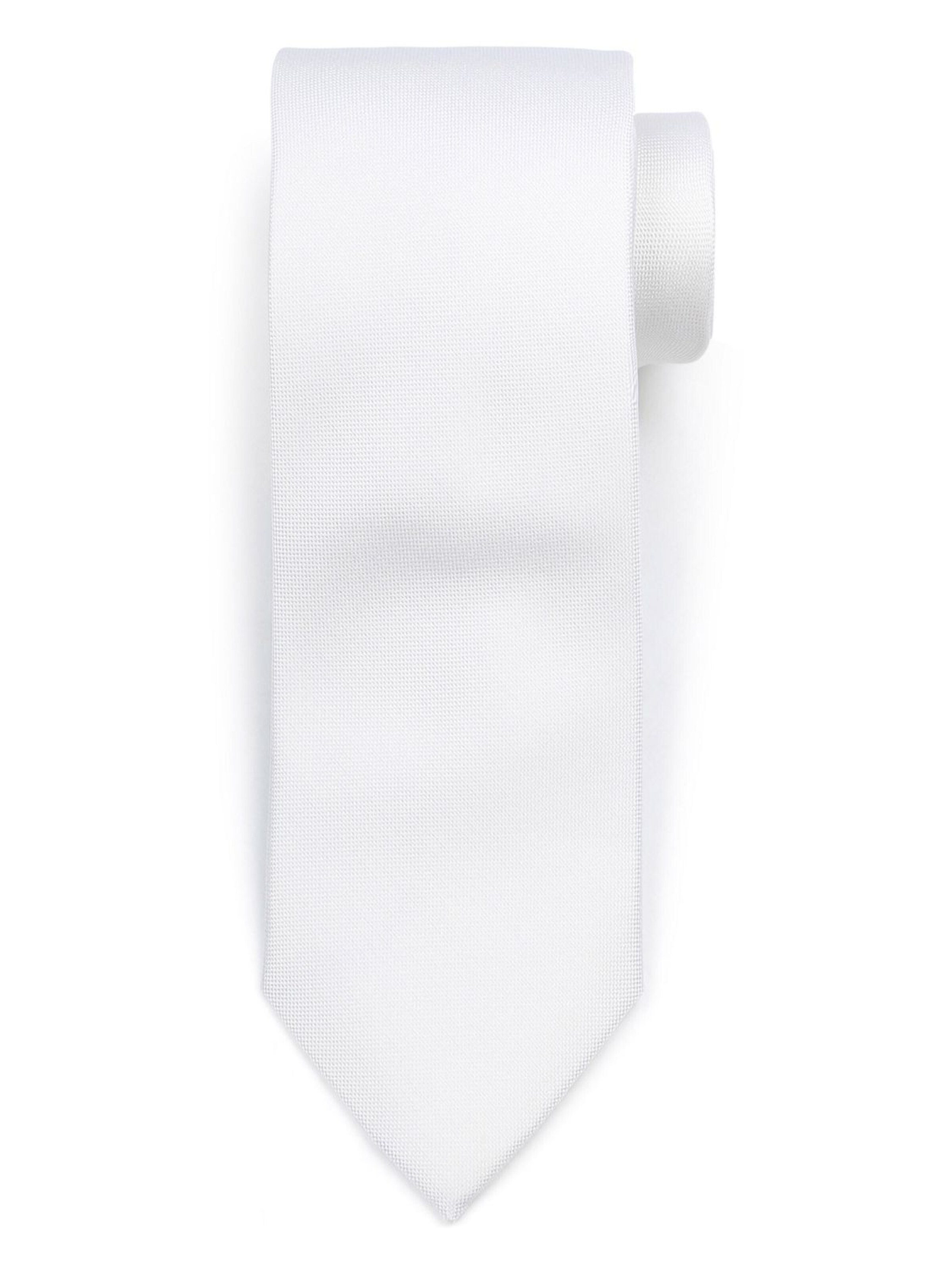 Suitable Tie in White: front