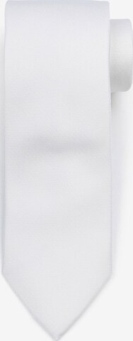 Suitable Tie in White: front