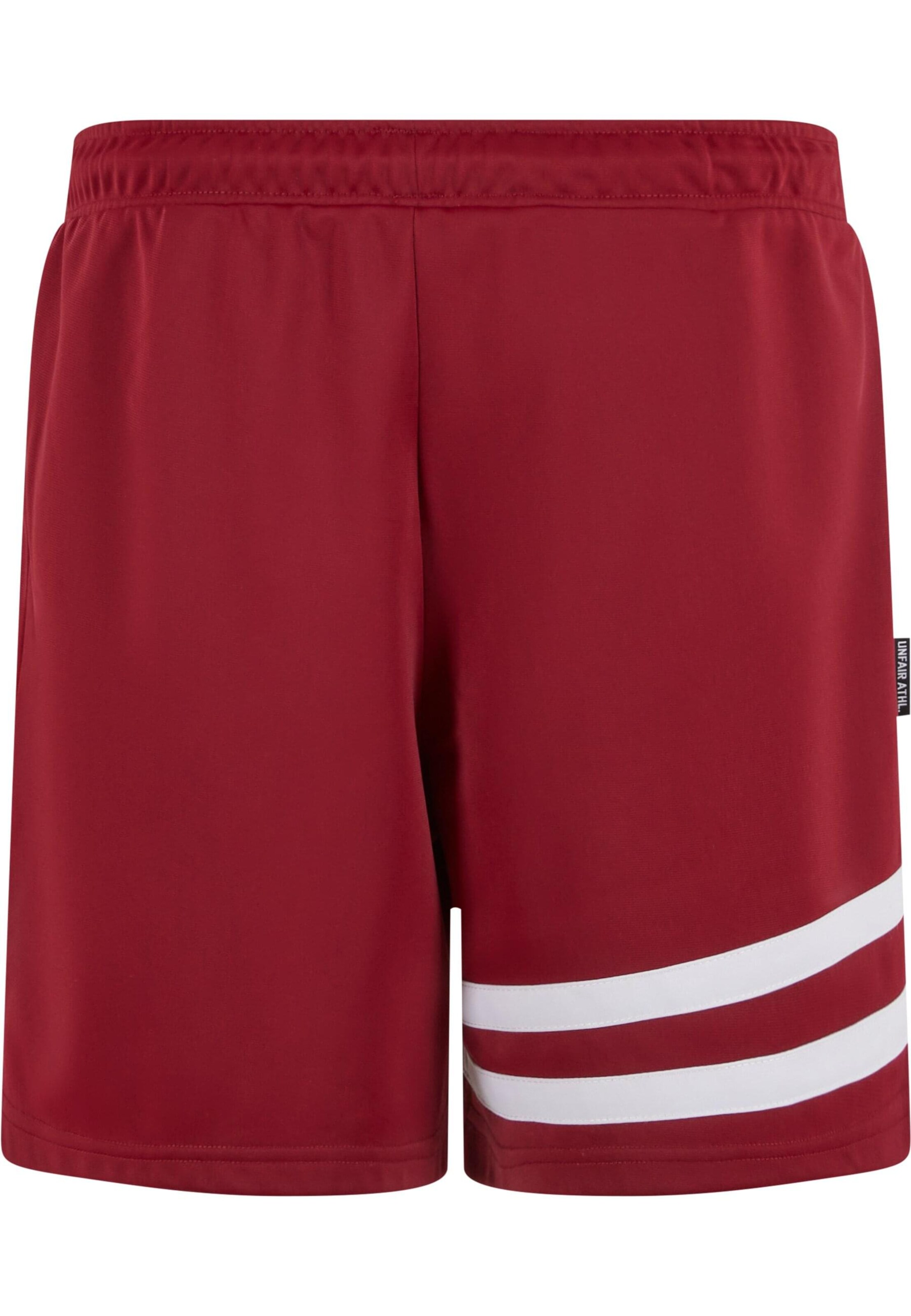 Unfair Athletics Regular Broek in Rood