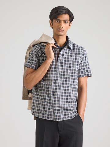 Coupe regular Chemise s.Oliver en bleu : devant