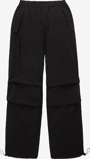 Laisvo stiliaus kelnės iš TOM TAILOR DENIM, spalva – juoda, Prekių apžvalga