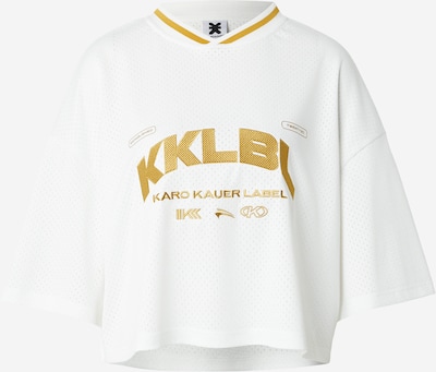 Karo Kauer Oversized tričko ve velikosti XS - zlatá / bílá, Produkt