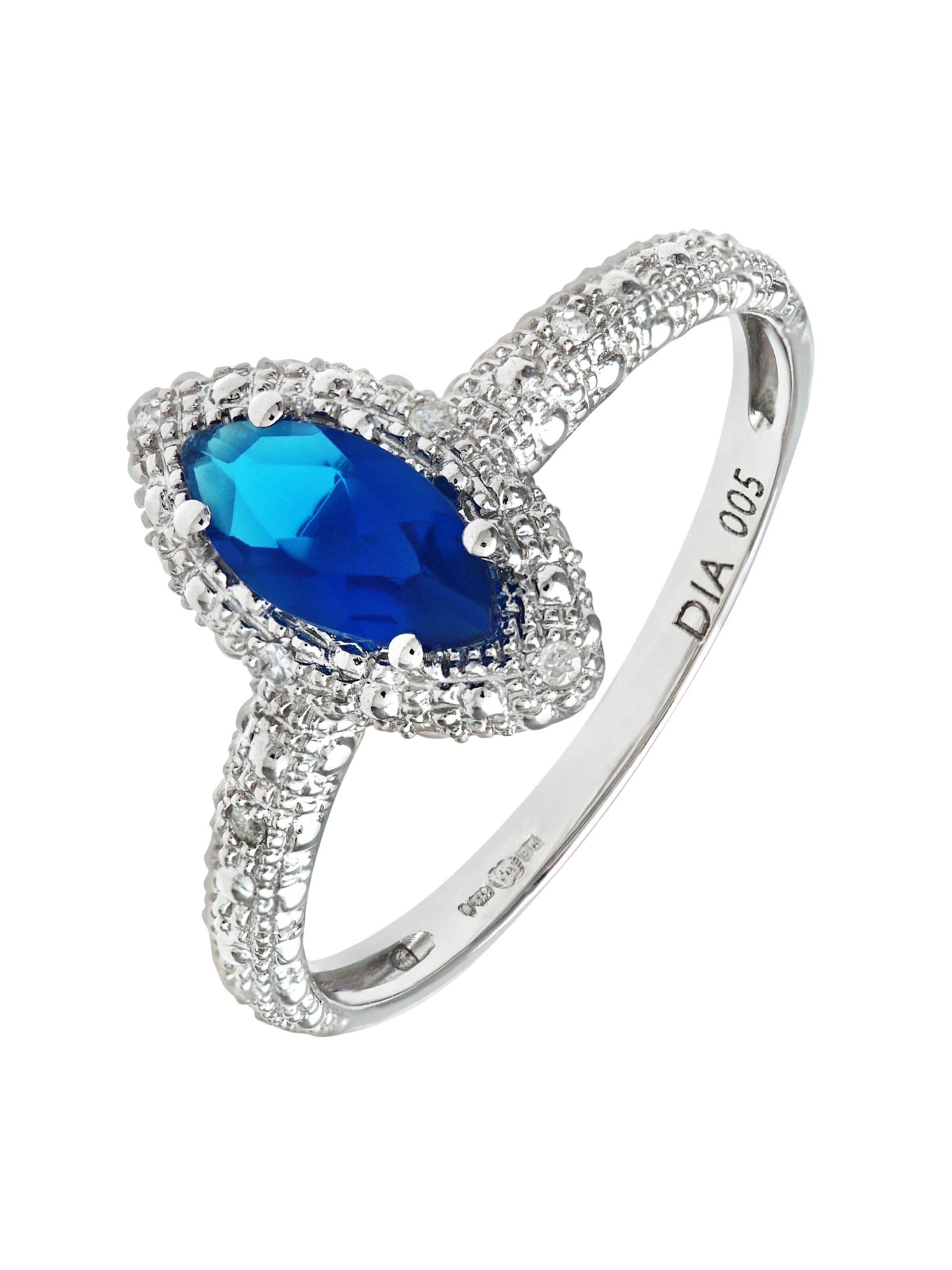 DIAMANT LETERNEL Ring in Silver: front