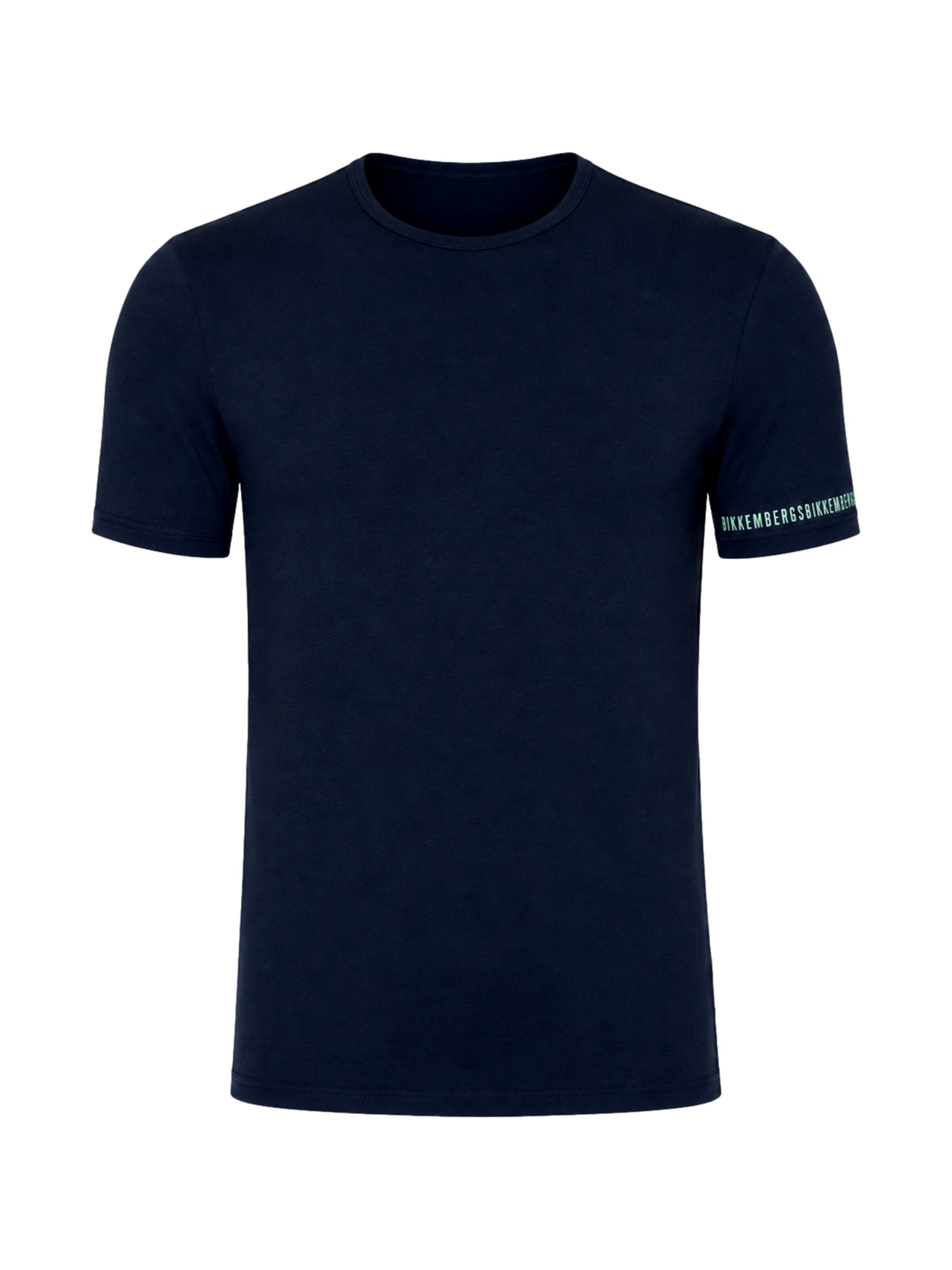 BIKKEMBERGS Undershirt in Blue: front