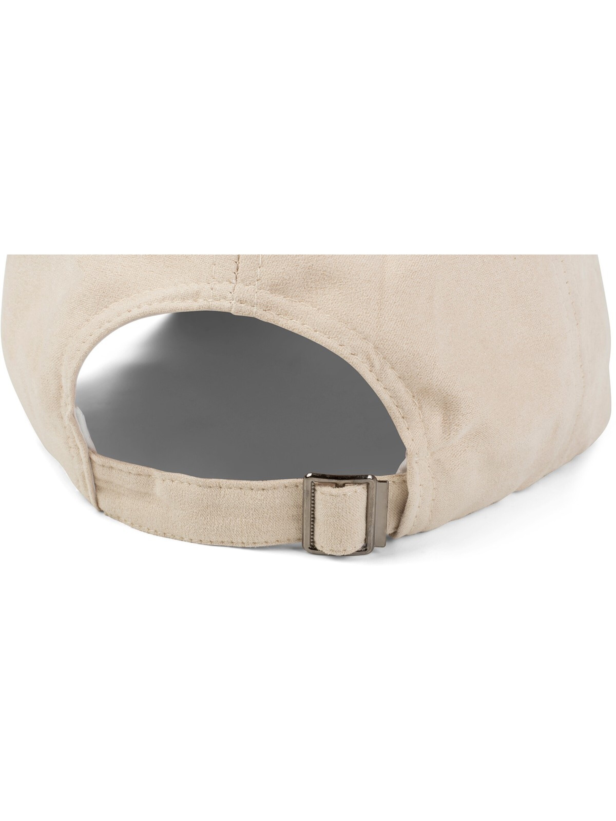 styleBREAKER Cap 'Cap in Wildleder Optik'‌‌‌‌‌‌‌‌‌ in Beige