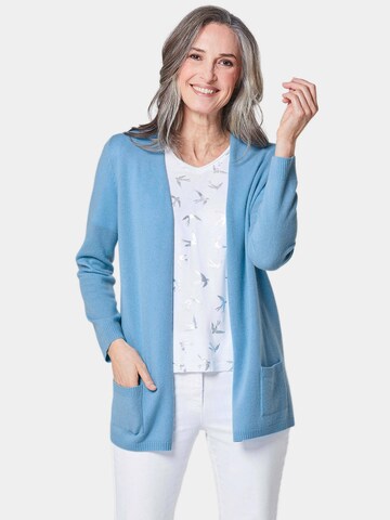Goldner Knit cardigan in Blue