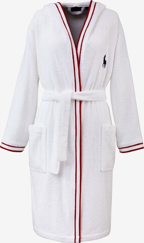 Ralph Lauren Home Long Bathrobe 'Rylan' in White: front