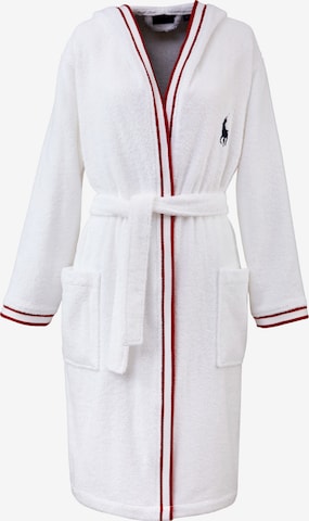 Ralph Lauren Home Long Bathrobe 'Rylan' in White: front