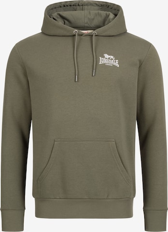 LONSDALE Mikina 'Talmine' – zelená: přední strana