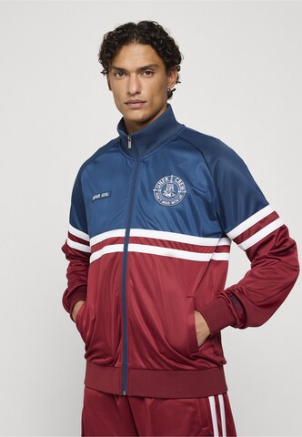 Unfair Athletics Sweatvest 'DMWU' in Rood: voorkant