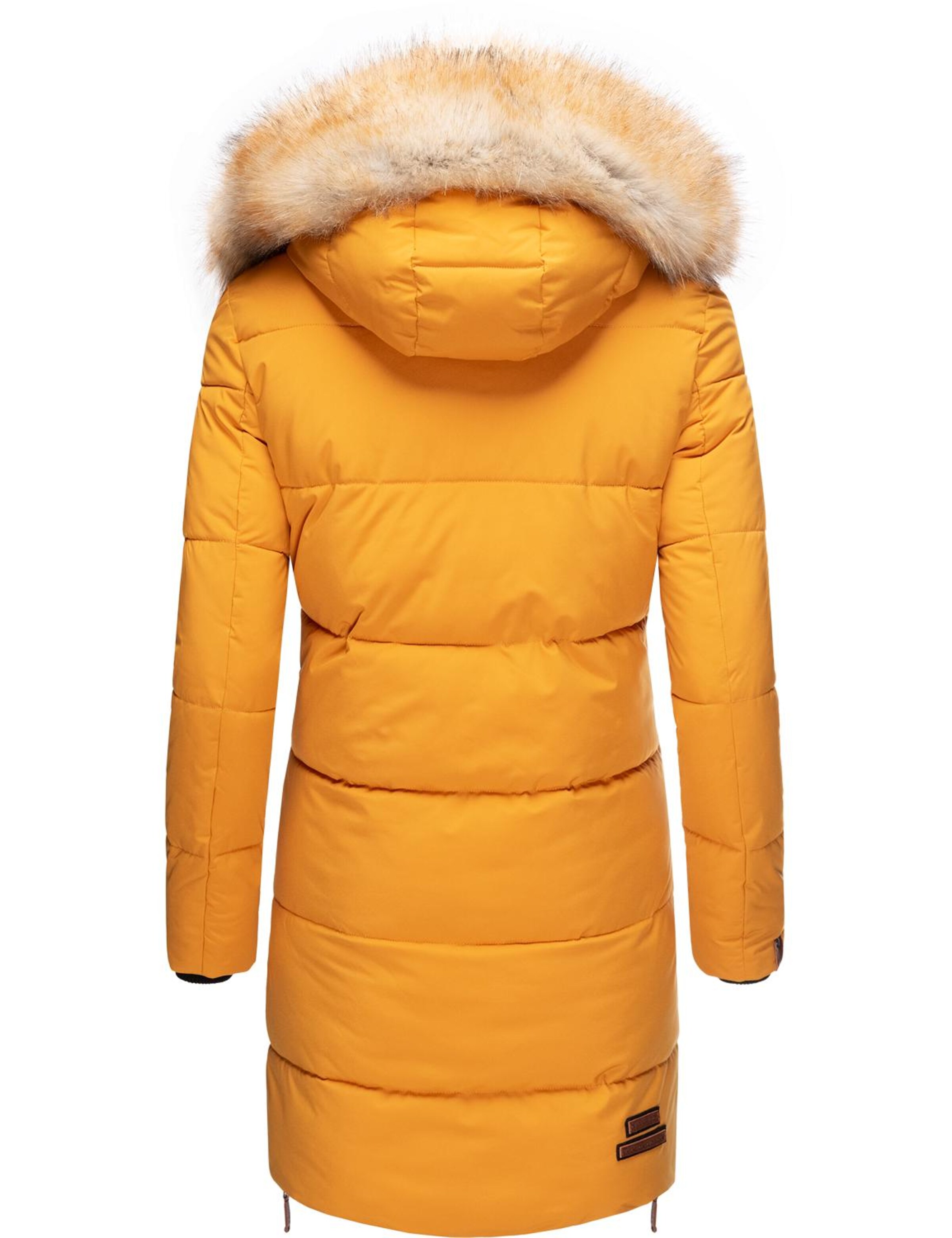 NAVAHOO Winter coat 'Halina' in Yellow