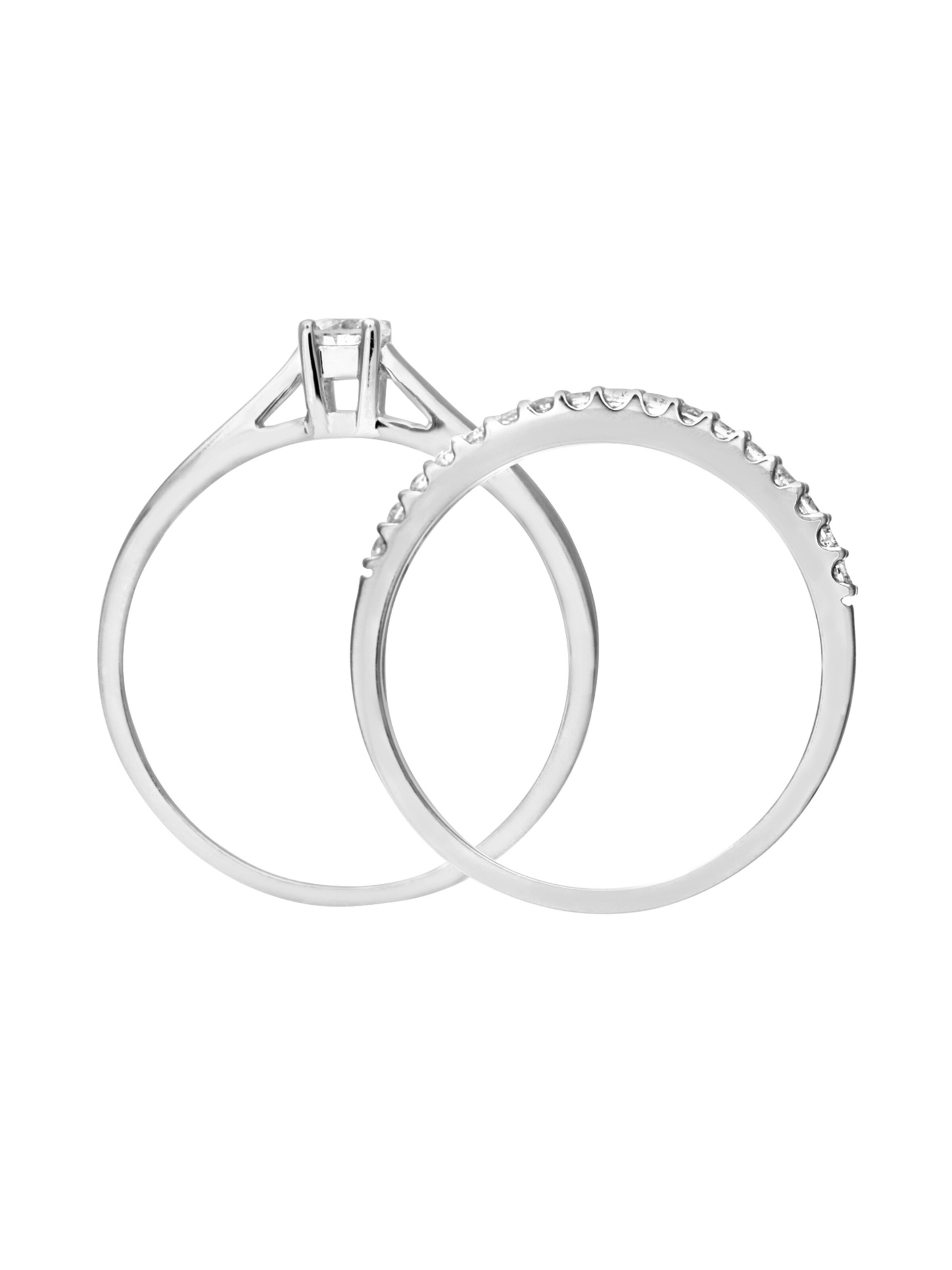 DIAMANT LETERNEL Schmuckset‌‌‌‌‌ in Silber