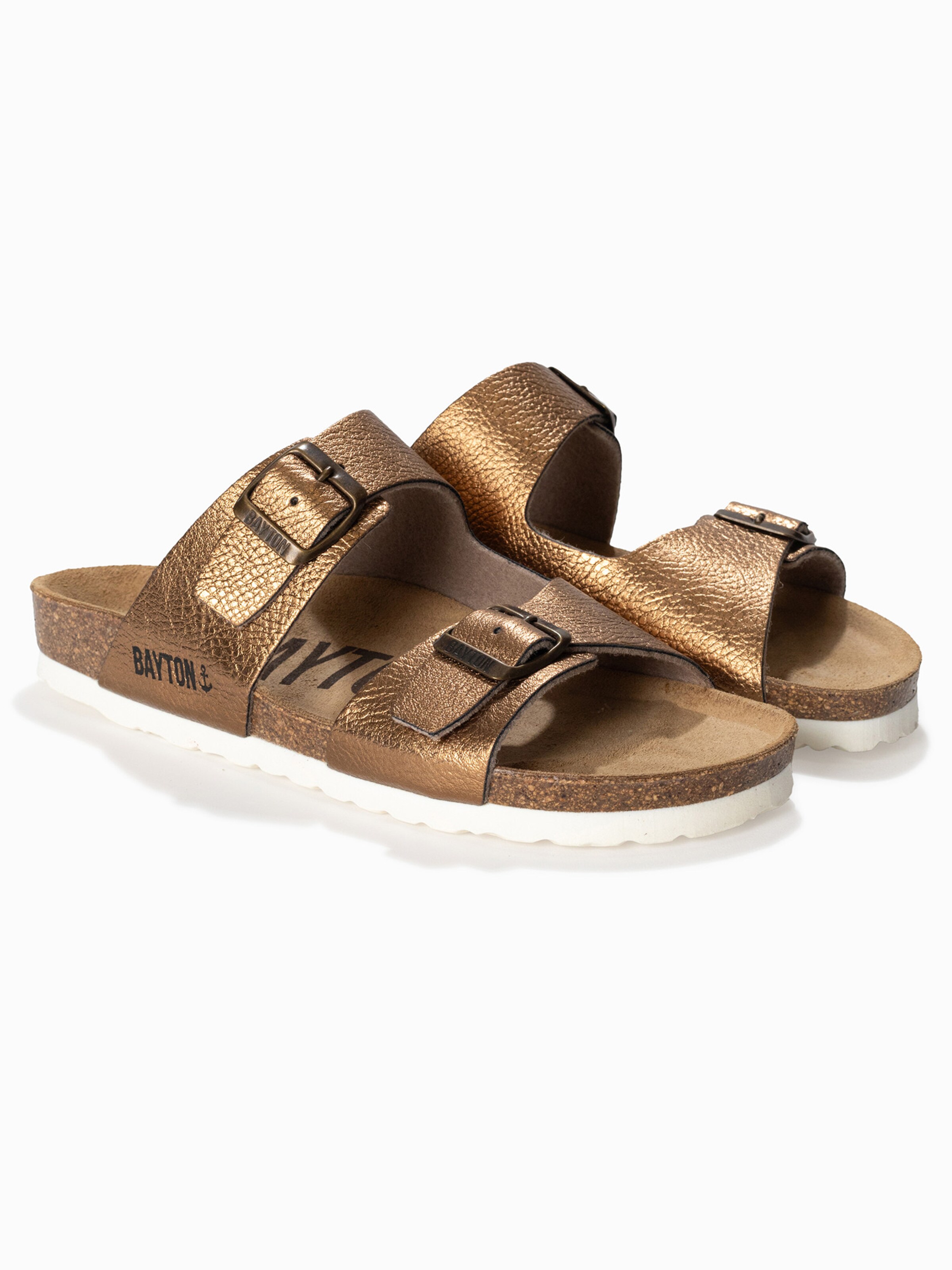 Bayton - Zapatos abiertos 'ILITHYE' en bronce