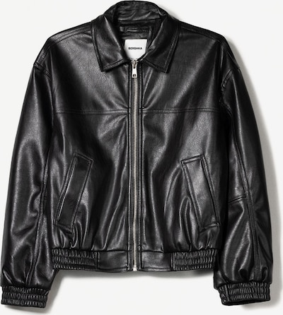 Bershka Välikausitakki värissä musta, Tuotenäkymä