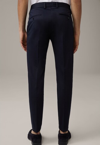 STRELLSON Slimfit Pantalon 'Kyle' in Blauw