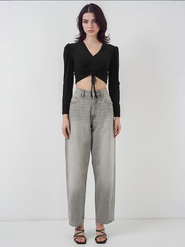 Bigdart Top 'Crop Top' w kolorze czarny
