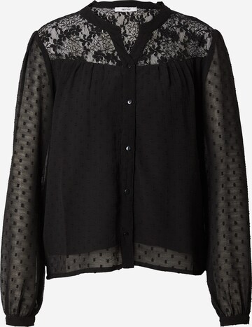 Camicia da donna 'Giselle' di ABOUT YOU in nero: frontale