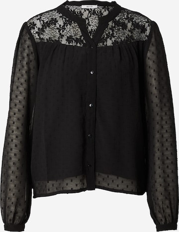 ABOUT YOU Blouse 'Giselle' in Zwart: voorkant