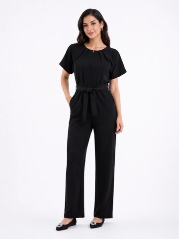 BIBI SAKALIEVA - Jumpsuit 'Black Wide-Leg Jumpsuit' en negro