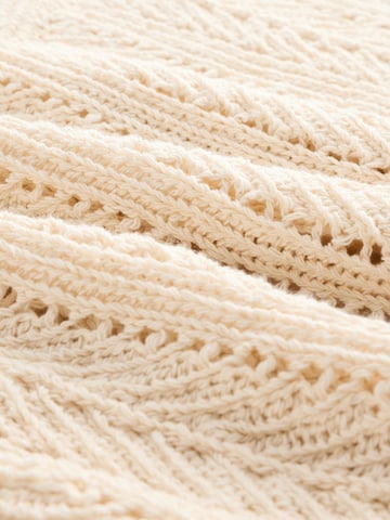 LAURA ASHLEY Gebreide jurk in Beige