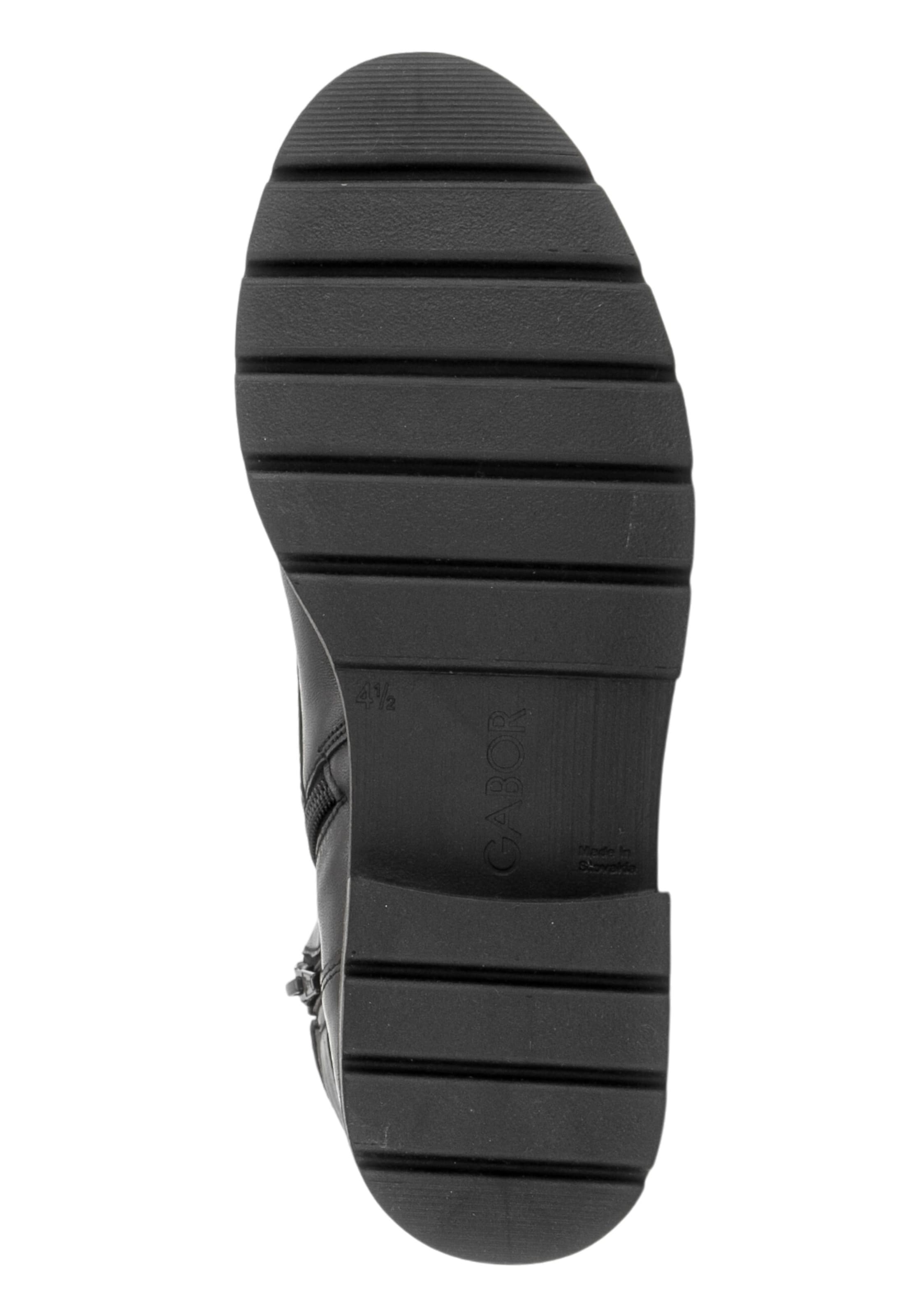 GABOR - Botim com fivela em preto