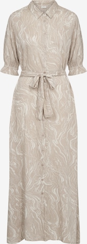 Kaffe Blusekjole 'Mira' i beige: forside