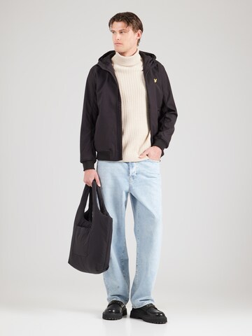 Veste mi-saison Lyle & Scott en noir